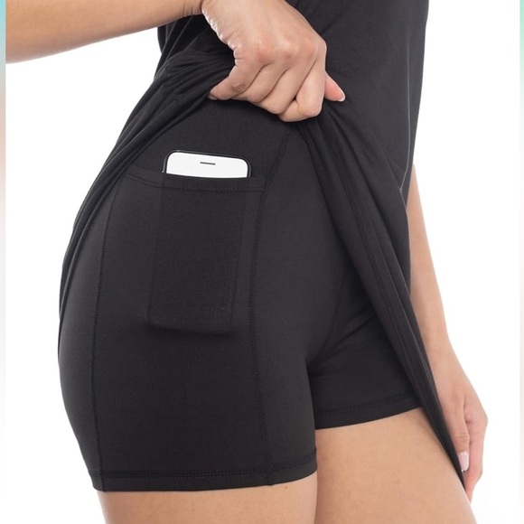 Kyodan Women's Sport Dress Black XL Short Activewear Lightweight Stretchy - Picture 7 of 8